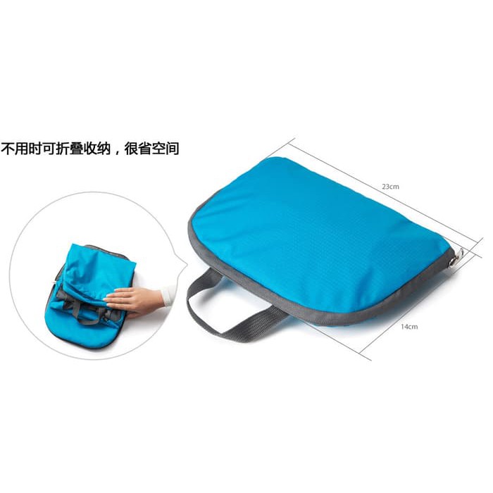 Tas Punggung Ransel Lipat Pria Wanita Travel Backpack Folding Anti Air Water Proof