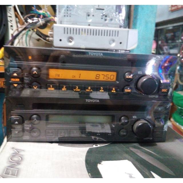 Headunit original toyota new avanza singledin audio mobil