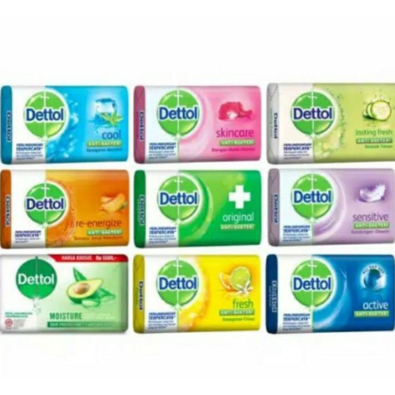 Sabun Dettol Batang 100 gr