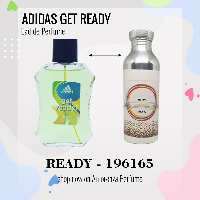 BIBIT PARFUM ADIDAS GET READY - READY NICA FRAGRANCE 100 ML