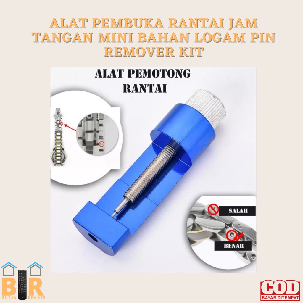 Alat Pembuka RANTAI JAM TANGAN MINI BAHAN LOGAM PIN REMOVER KIT