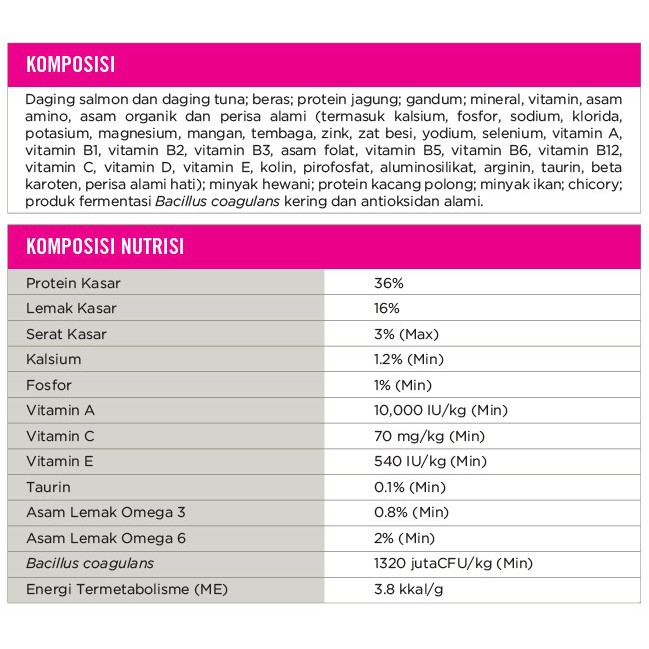 PROPLAN Cat Adult Sensitive skin &amp; Stomach Salmon &amp; Tuna Formula Pro Plan Freshpack 1.5 Kg