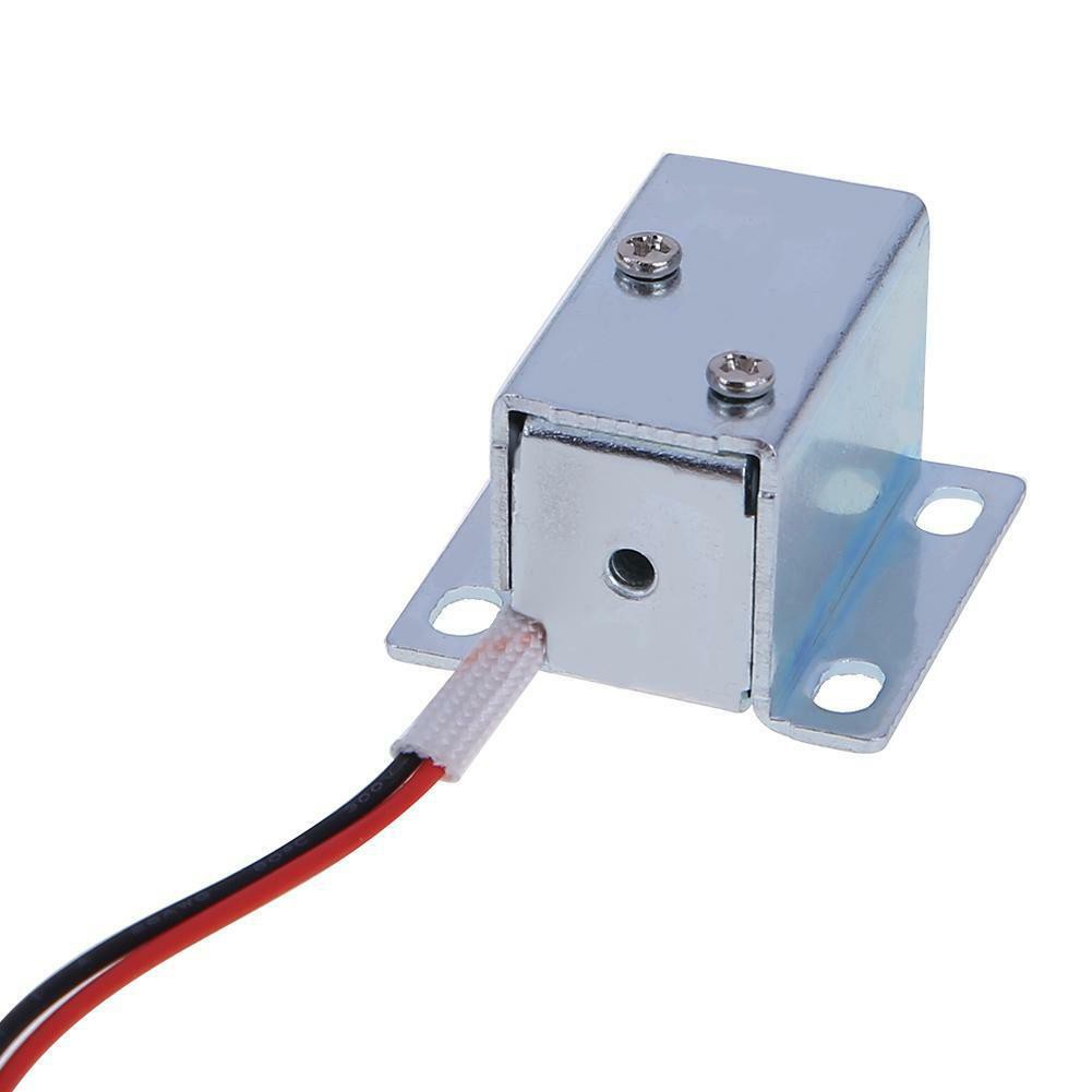 Selenoid Door Valve Lock Automatic 12V Arduino RFID Kunci Elektrik Pintu Lemari Laci Jendela Brankas