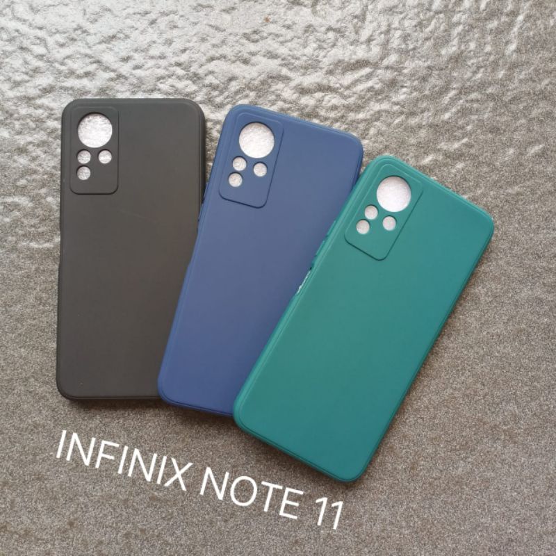 Case Infinix Note 11 soft case softcase softshell silikon cover casing kesing housing