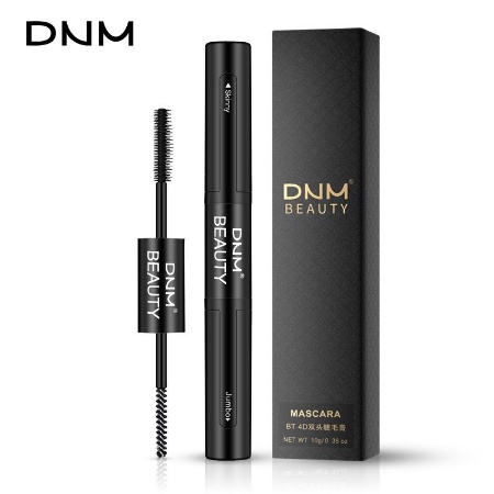 DB DNM Black 4D Silk Fiber Mascara Pemanjang Bulu Mata Waterproof Longlasting Maskara