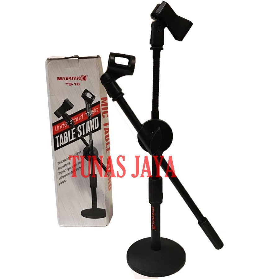 Stand Mic Meja BEYERMIC TS-10 TS10 TS 10 BODY BESI 2 Holder