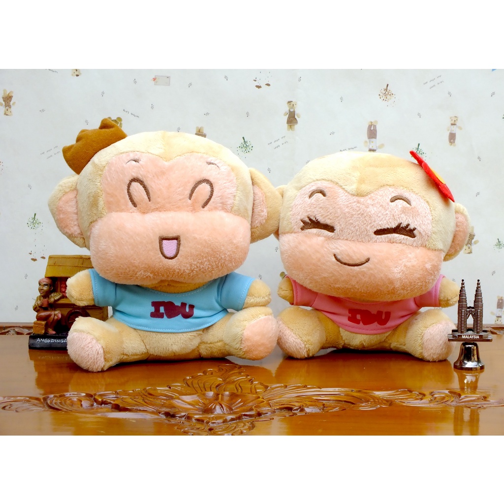 Boneka Monyet Yoyo Cici Couple 20cm