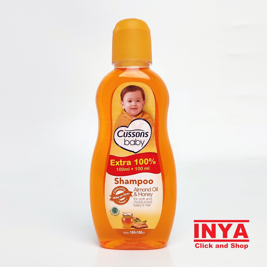 CUSSONS BABY SHAMPOO ALMOND OIL &amp; HONEY 100ml