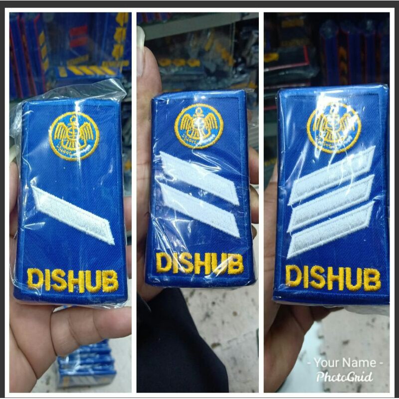 PANGKAT BORDIRAN DISHUB  HONORER LOGO SMA D3 S1 LOGO DISHUB/ PANGKAT BORDIR DISHUB HONORER/ EVOLET D