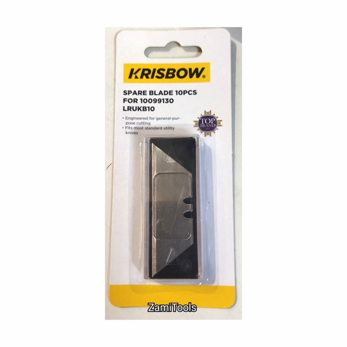 

Gilaa!!! Isi Cutter Retractable 10 Pcs Krisbow Terbatas