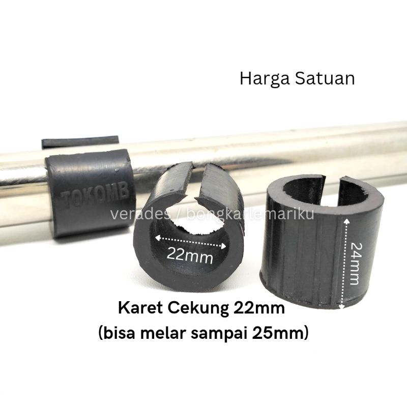 Karet Cekung 22 mm / Karet Kaki Kursi Meja