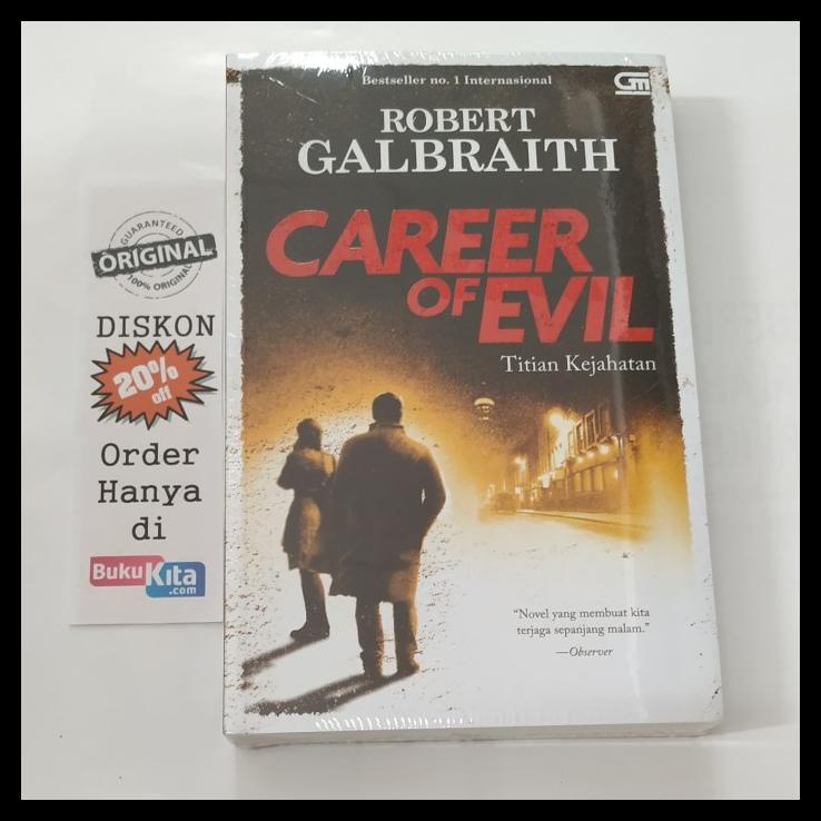 

TERBARUU!! Buku Career of Evil - Titian Kejahatan Oleh Robert Galbraith PROMO
