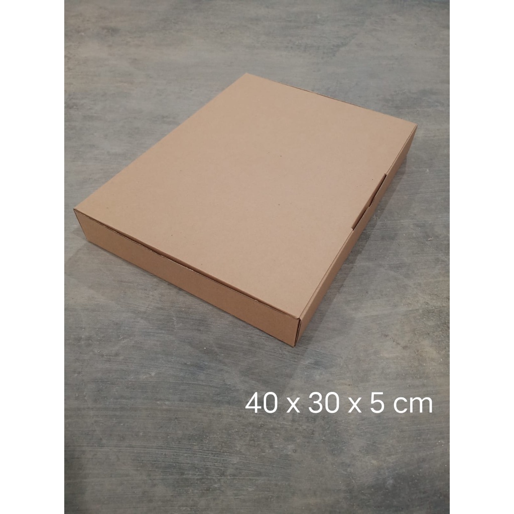 

kardus uk 40x30x5 --Die Cut dan easy usage--