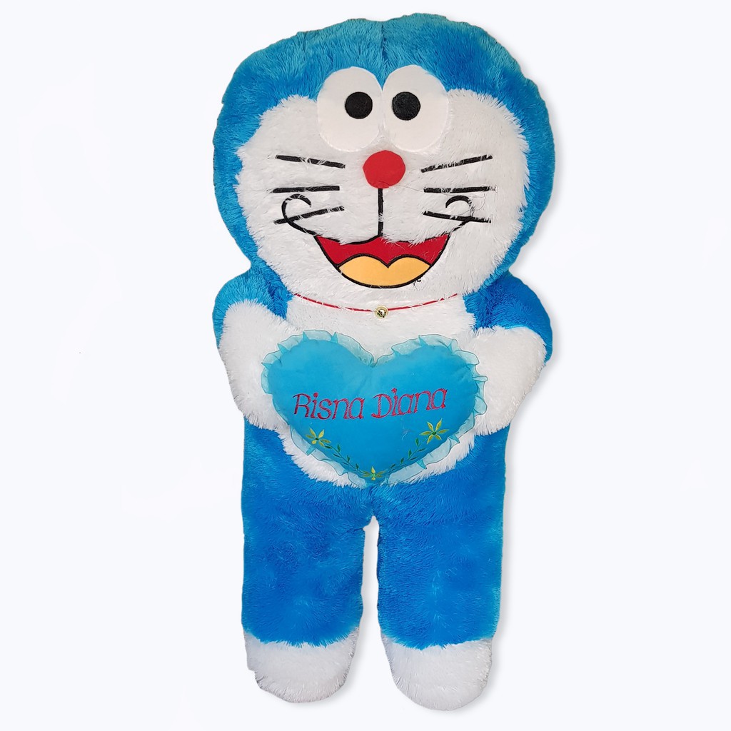 MAINAN ANAK ANAK TERBARU Boneka Doraemon Jumbo Berdiri 1m Bulu Rasfur
