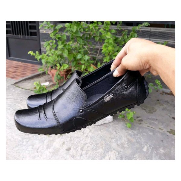 Toko SS Sepatu Pantofel Pantufel Pria Sepatu kerja lacoste Murah Meriah