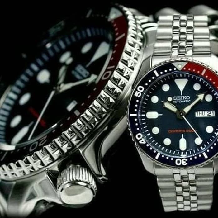 jam tangan pria seiko automatic SKX009K2/SKX009 100%ORIGINAL ORI GARANSI JAMIN UANG KEMBALI