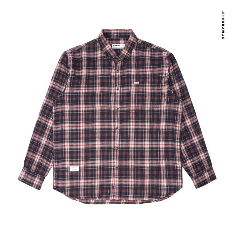 KEMEJA PRIA FLANEL SYMPHONIC