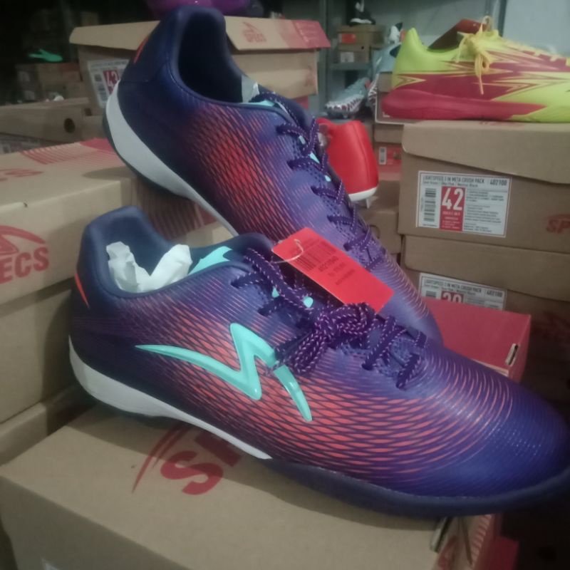 SEPATU FUTSAL SPECS LS ULTRA IN META CRUSH PACK
