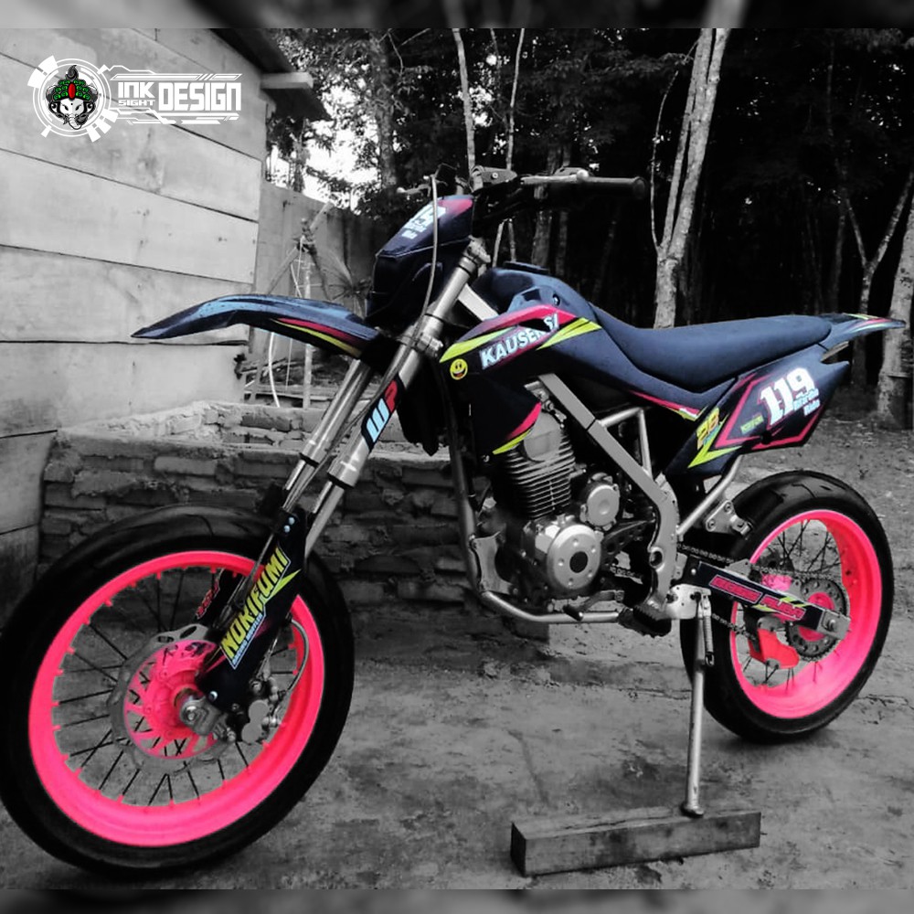 Sticker Motor Full Body Decal Motor Design Bebas Design Custom