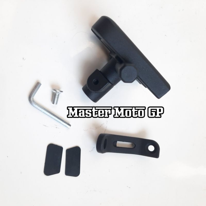 Holder Hp spion cr7 Usb Holder handphone breket spion colokan USB Universal semua jenis motor Holder ponsel spion Aluminium cnc