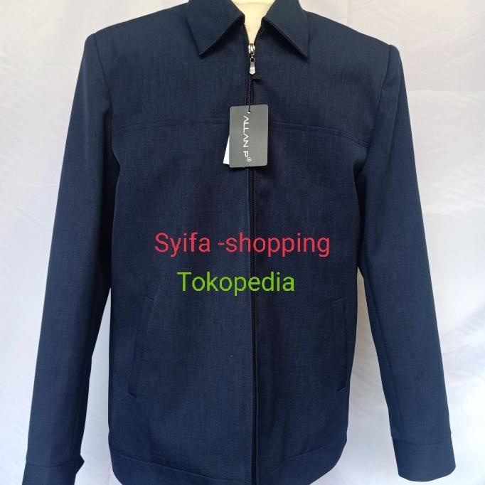 Jasket Pria Formal Jas Santai Jas Santri