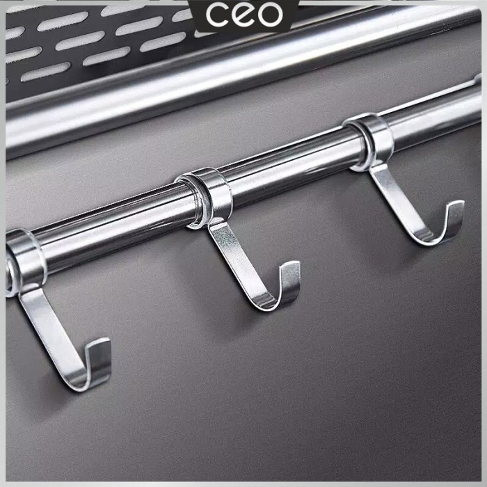 CEO Rak Kamar Mandi Stainless Rak Dinding Kamar Mandi Rak Dinding WC