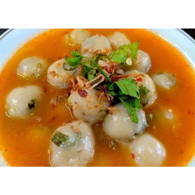 Cilok kuah Garut (Baso Aci Jeletot Baso Pedas )