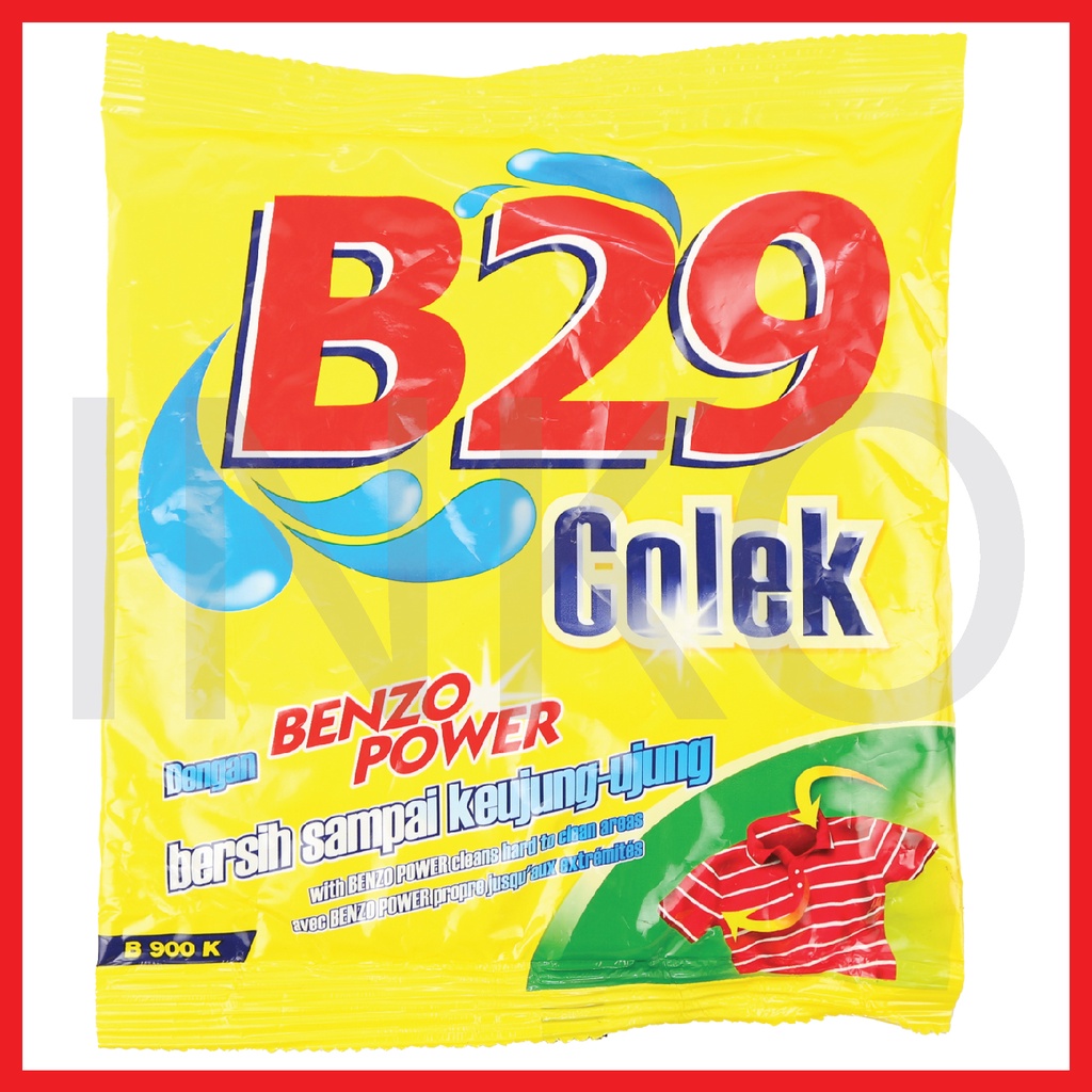 B29 SABUN COLEK PINTAR DENGAN BENZO POWDER B900K BANTAL 500GR