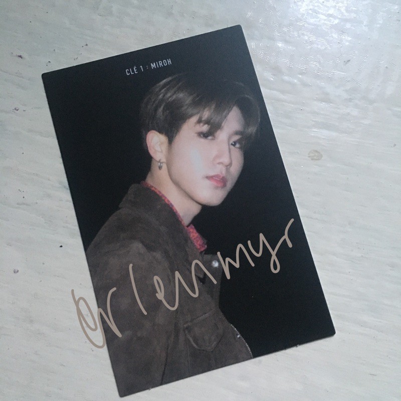 (BOOKED) HAN Jisung Miroh Limited PC (photocard) BACA DESKRIPSI