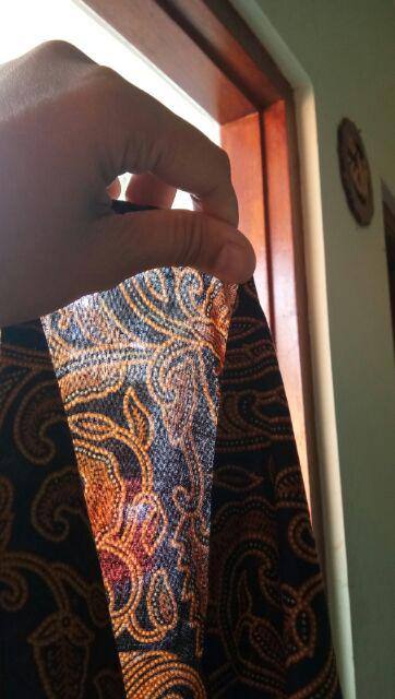 Long Dress Batik Gamis Batika Nadine Manggar Kobis Kupu Padi Ulir Manis Gendis Sekar
