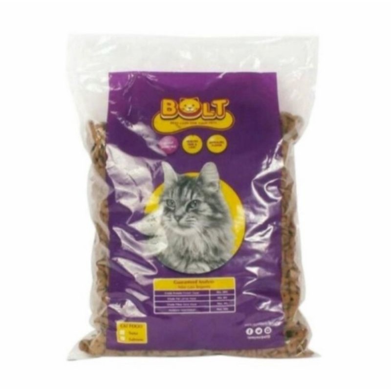 BOLT pelet kucing makanan kucing semuah jenis kucing 1kg