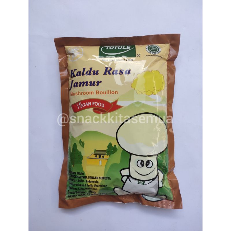 

TOTOLE KALDU JAMUR 400 gr VEGAN FOOD KALDU SEHAT