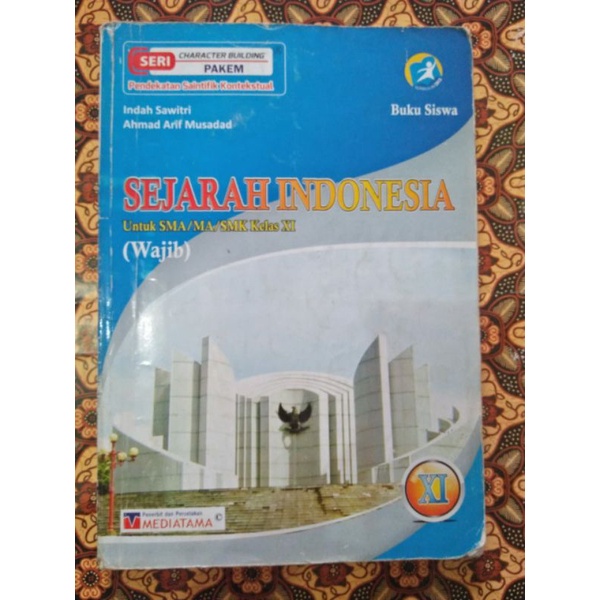 Buku Sejarah Indonesia Mediatama XI SMA