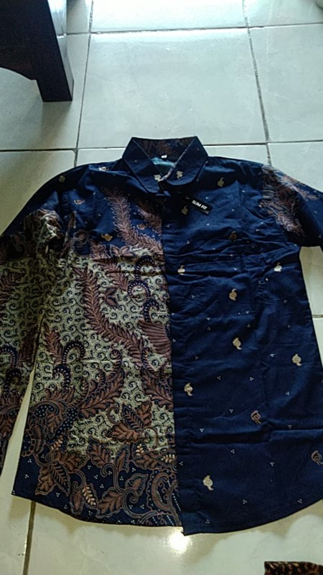 New Kemeja Batik Pria Slimfit Eksklusif | Atasan Batik Pria | Seragam Batik