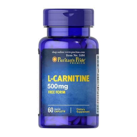Puritan's Pride L-Carnitine 500mg - 60 Caplets