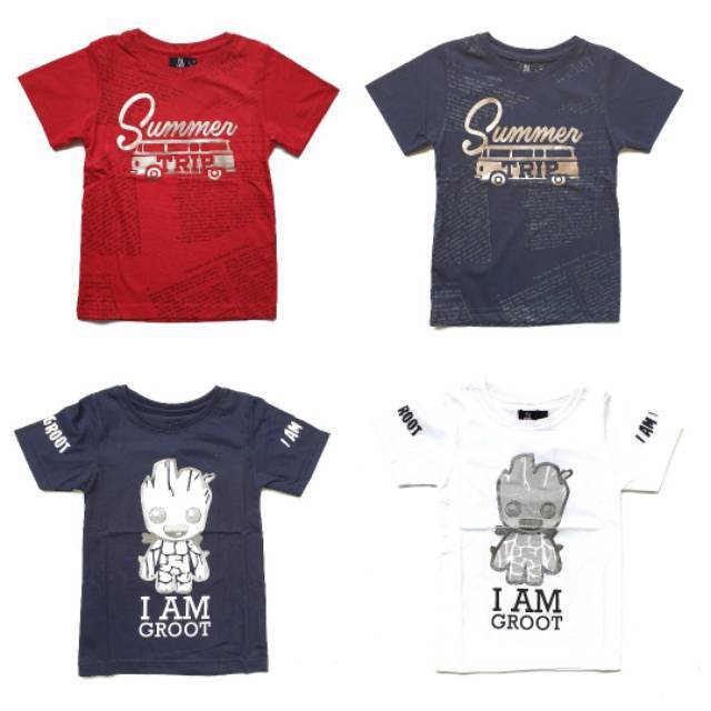 Kaos Anak Laki Fashion SUMMER GROOT