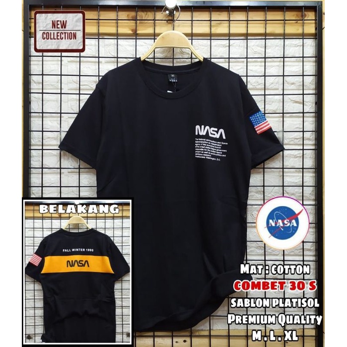 baju lengan pendek pria wanita nasa premium quality