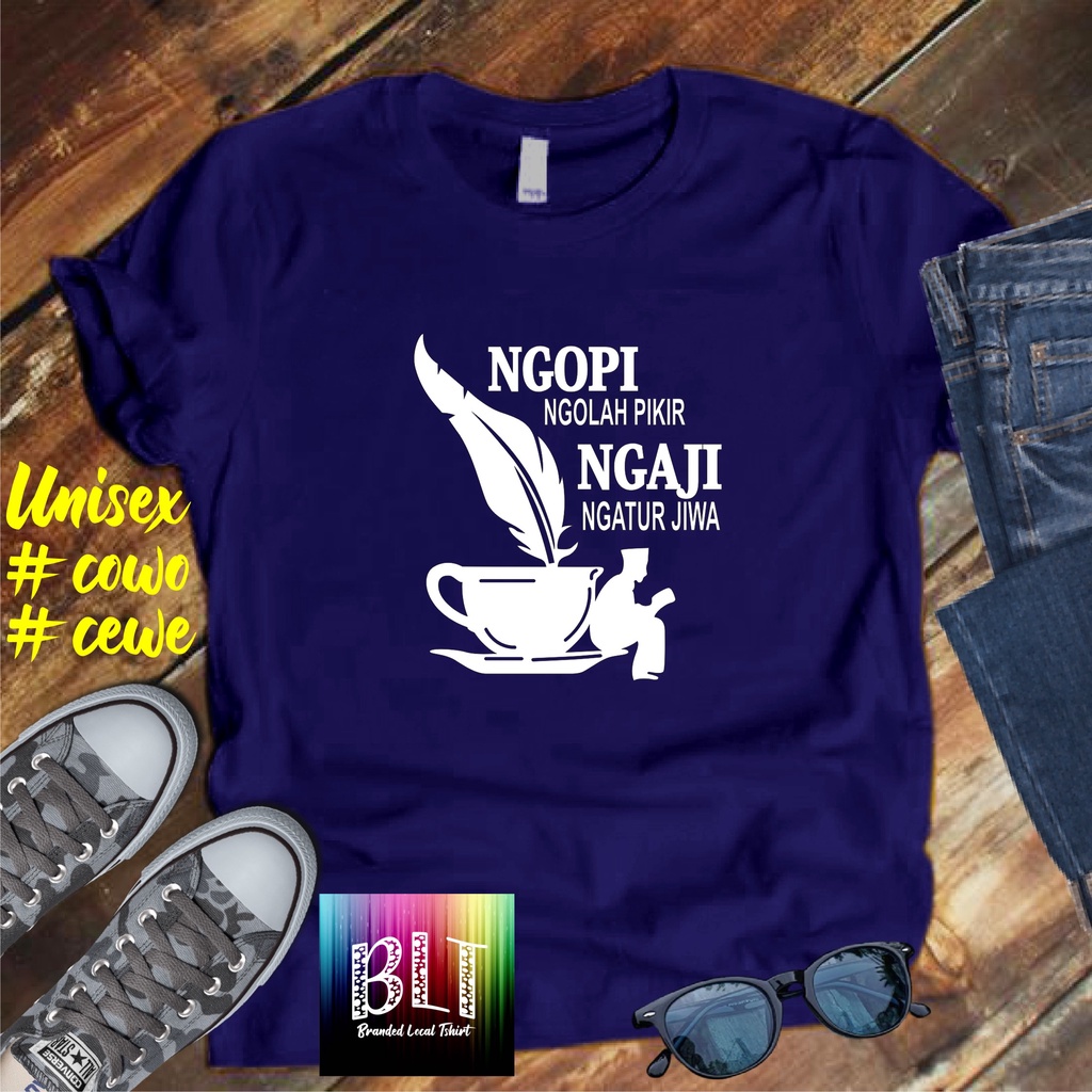 Cod Diskon Promo /Kaos Santri Ngopi Dan Ngaji/KAOS  Santri Santriwati EKSPRESI/KAOS Dakwah Islam Kaos Pesantren HITS/KAOS BANDUNG/KAOS MURAH/KAOS DISTRO