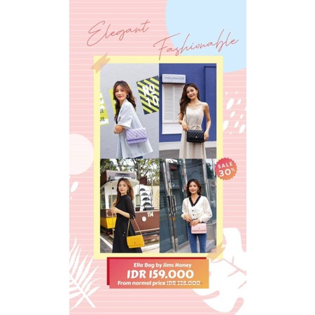 ELLA bag"JIMS HONEY "