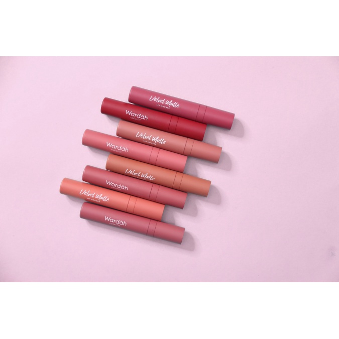 [PROMO] Wardah Colorfit Velvet Matte Lip Mousse Original Lipcream-1