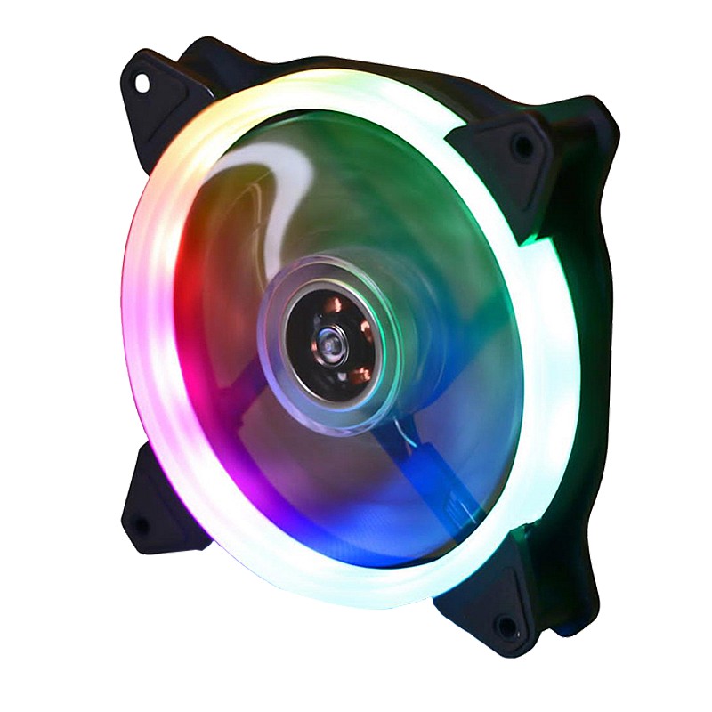 (Paket 4PCS) Fan Casing Simbadda BattleGround F2 12cm Fan RGB LED