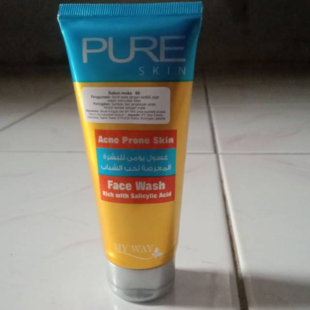 Face wash acne my way
