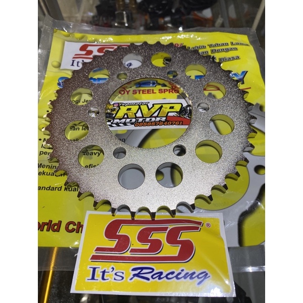 Gear Sss Gir Belakang Ninja r rr SSS Triple S Original 428 x 37 38 39 40 Gir SSS Ninja 150 RR R