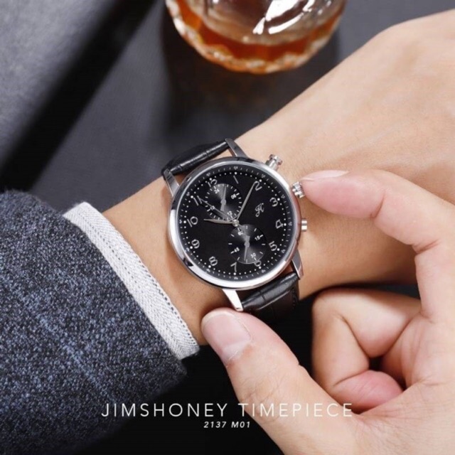 Sale Jimshoney Jam Tangan Pria Casual 2137 8137 Men Watch / Jam Import Murah Cowok Arloji