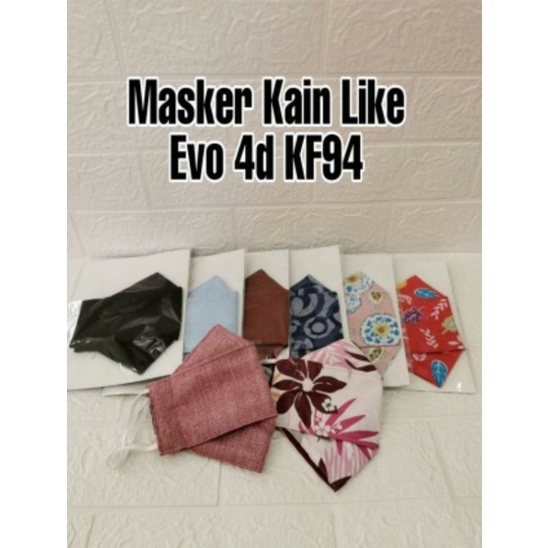 Masker KF94 bahan kain