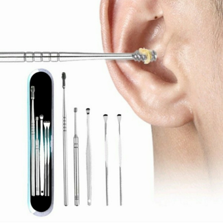 5 in 1 Pembersih Telinga Korek Kuping Ear wax 5in1