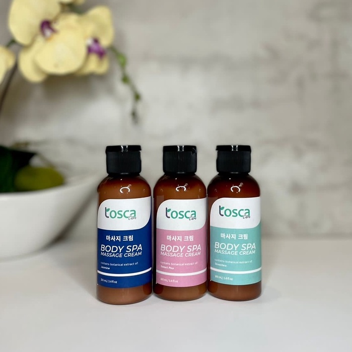 TOSCA Body Spa Massage Cream With Aromatherapy Krim Relaksasi Tubuh