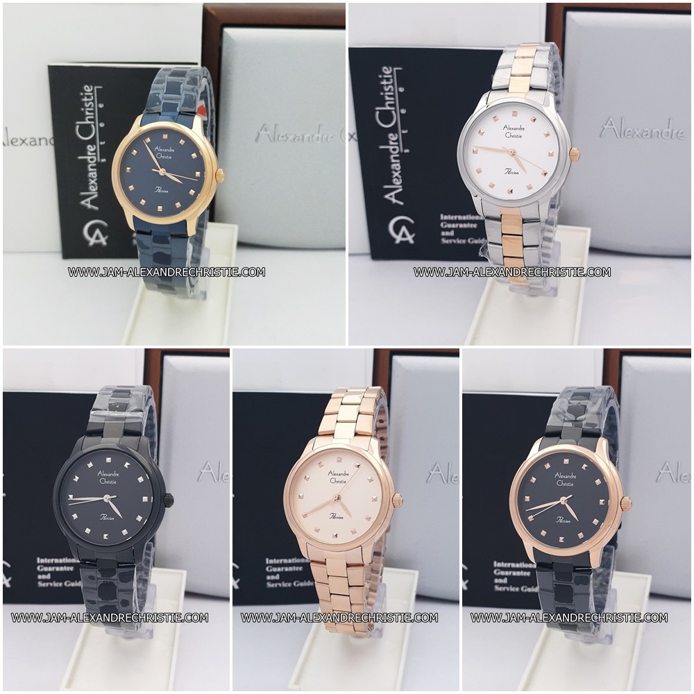 jam tangan Wanita Alexandre Christie AC 2835 LH Original