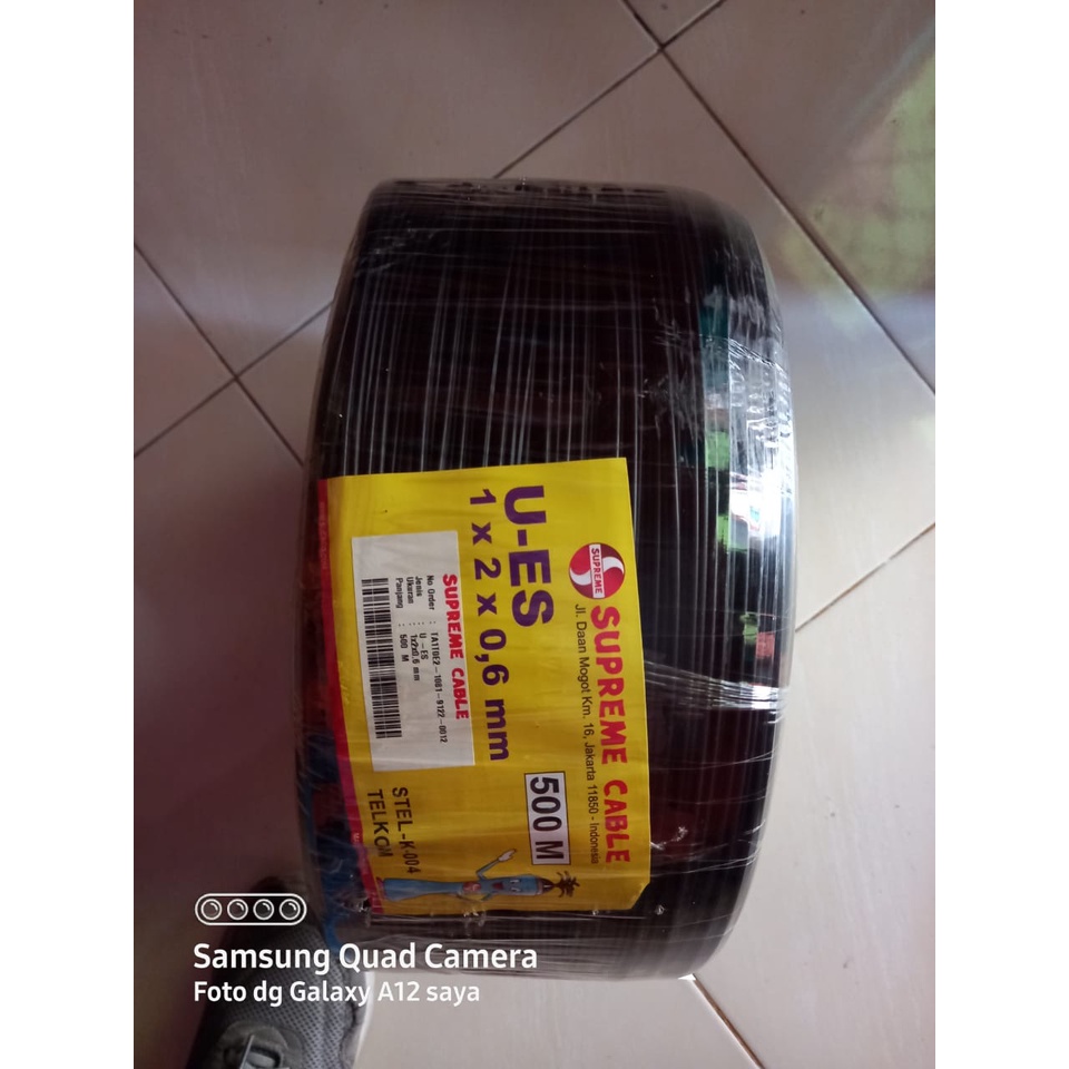 KABEL TELEPON /TELKOM / OUT DOOR / DROP WIRE / SUPREME /ECER TERMURAH GROSIR