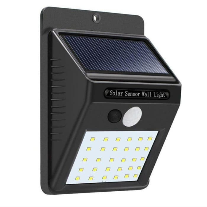 Lampu Taman Dinding Taman 30 LED Tenaga Surya Lampu Solar Cell Wlall Light New Malam Night Light Night